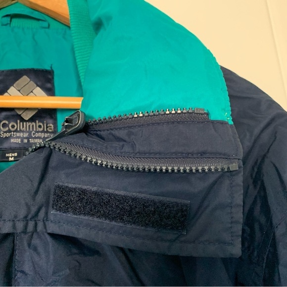 Vintage 90s Columbia Blue Bugaboo 3 in 1 Jacket - Picture 5 of 13